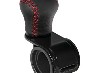 ΤΕΜΠΕΛΗΣ ΤΙΜΟΝΙΟΥ ΠΕΡΙΣΤΡΕΦΟΜΕΝΟΣ ΔΕΡΜΑΤΙΝΟΣ ΜΑΥΡΟΣ ΜΕ ΚΟΚΚΙΝΗ ΡΑΦΗ 20-40mm REVOLVE LAMPA - 1ΤΕΜ