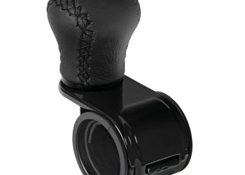 ΤΕΜΠΕΛΗΣ ΤΙΜΟΝΙΟΥ ΠΕΡΙΣΤΡΕΦΟΜΕΝΟΣ ΔΕΡΜΑΤΙΝΟΣ ΜΑΥΡΟΣ ΜΕ ΜΑΥΡΗ ΡΑΦΗ 20-40mm REVOLVE LAMPA - 1ΤΕΜ