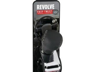 ΤΕΜΠΕΛΗΣ ΤΙΜΟΝΙΟΥ ΔΕΡΜΑΤΙΝΟΣ ΜΑΥΡΟΣ ΜΕ ΓΚΡΙ ΡΑΦΗ ΚΑΙ ΧΡΩΜΙΩΜΕΝΟ ΒΡΑΧΙΟΝΑ 20-40mm REVOLVE LAMPA - 1ΤΕΜ