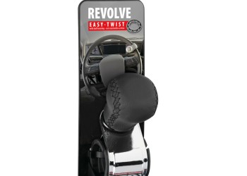 ΤΕΜΠΕΛΗΣ ΤΙΜΟΝΙΟΥ ΔΕΡΜΑΤΙΝΟΣ ΜΑΥΡΟΣ ΜΕ ΜΑΥΡΗ ΡΑΦΗ ΚΑΙ ΧΡΩΜΙΩΜΕΝΟ ΒΡΑΧΙΟΝΑ 20-40mm REVOLVE LAMPA - 1ΤΕΜ