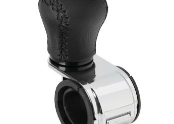 ΤΕΜΠΕΛΗΣ ΤΙΜΟΝΙΟΥ ΔΕΡΜΑΤΙΝΟΣ ΜΑΥΡΟΣ ΜΕ ΜΑΥΡΗ ΡΑΦΗ ΚΑΙ ΧΡΩΜΙΩΜΕΝΟ ΒΡΑΧΙΟΝΑ 20-40mm REVOLVE LAMPA - 1ΤΕΜ