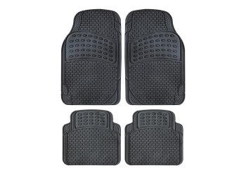 Oto Top - Σετ Πατάκια Αυτοκινήτου Universal  από Μαλακό PVC STRATOS EVO – Αντιολισθητικά - 4τμχ. (0007846OT150/OTO)