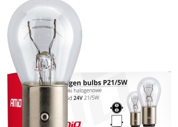 Amio - P21/5W 24V 21/5W BAY15d ΔΙΠΟΛΙΚΟ (STOP) ΑΛΟΓΟΝΟΥ ΚΟΥΤΙ 10ΤΕΜ. (01007/AM)