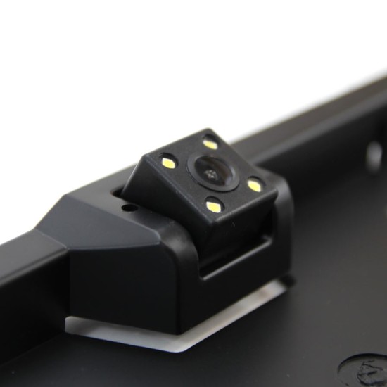 Amio - ΠΛΑΙΣΙΟ ΠΙΝΑΚΙΔΑΣ XD-402 ΜΕ ΚΑΜΕΡΑ ΟΠΙΣΘΟΠΟΡΕΙΑΣ (ΕΓΧΡΩΜΗ/ΑΔΙΑΒΡΟΧΗ/ΝΥΧΤΕΡΙΝΗ ΛΗΨΗ) 120° - 1 τεμ. (01016/AM)