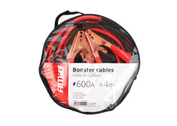 Amio - ΡΕΥΜΑΤΟΔΟΤΕΣ 600A 4m (ΚΑΛΩΔΙΑ ΦΟΡΤΙΣΗΣ ΜΠΑΤΑΡΙΑΣ) – 1 σετ (01024/AM)