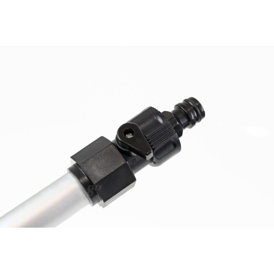 Amio - ΒΟΥΡΤΣΑ ΠΛΥΣΙΜΑΤΟΣ ΜΕ ΤΗΛΕΣΚΟΠΙΚΟ ΚΟΝΤΑΡΙ 98>168cm & ΑΝΤΑΠΤΟΡΑ ΓΙΑ ΠΑΡΟΧΗ ΝΕΡΟΥ - 1 ΤΕΜ. (01045/AM)