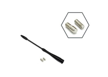 Amio - ΚΕΡΑΙΑ ΑΛΟΥΜΙΝΙΟΥ ΑΝΤΜ04 16cm ΜΕ 2 ΑΝΤΑΠΤΟΡΕΣ 5-6mm - 1 ΤΕΜ. (01052/AM)