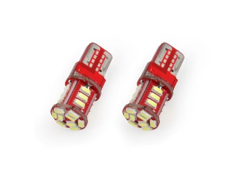 Amio - T10 W5W 12V 1W 5.600K 21LED STANDARD (ΛΕΥΚΟ/ΨΥΧΡΟ) 2ΤΕΜ. (01093/AM)