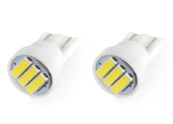 Amio - T10 W5W 12V W2,1x9,5d ΛΕΥΚΟ 5.600K 3SMDx7020 (ΚΑΡΦΩΤΟ) 2ΤΕΜ. (01096/AM)