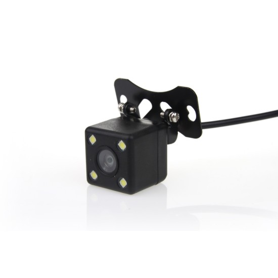 Amio - Σύστημα Παρκαρίσματος με 4 αισθητήρες, κάμερα HD-315 και οθόνη TFT01 τάση λειτουργίας 12V διάσταση 22mm χρώμα Ασημί για Επιβατικά Αυτοκίνητα - 1 σετ (01102/AM)