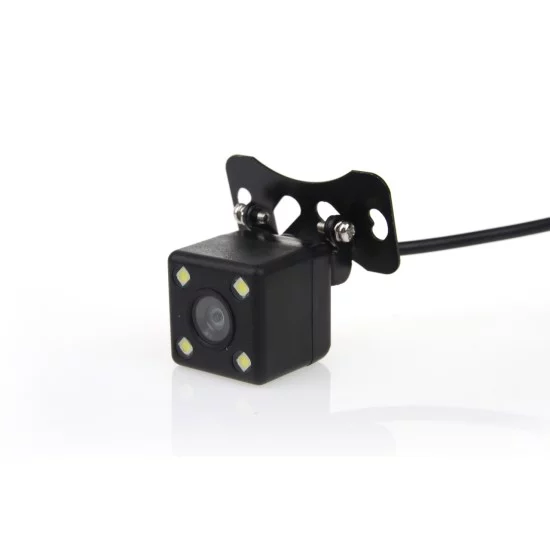 Amio - Σύστημα Παρκαρίσματος με 4 αισθητήρες, κάμερα HD-315 και οθόνη TFT01 τάση λειτουργίας 12V διάσταση 22mm χρώμα Ασημί για Επιβατικά Αυτοκίνητα - 1 σετ (01102/AM)