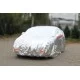 Amio - Κουκούλα Αυτοκινήτου Cotton 120g με φερμουάρ διάσταση 480 x 185 x 145 cm χρώμα ασημί μέγεθος SUV/Van Large για Επιβατικά Αυτοκίνητα - 1 τεμ. (01113/AM)