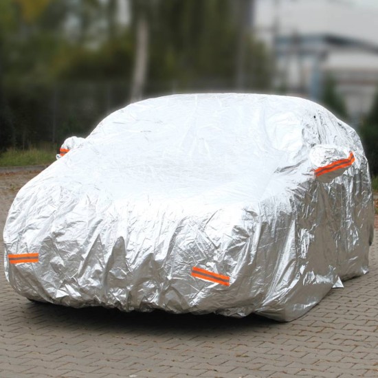 Amio - ΚΟΥΚΟΥΛΑ ΑΥΤΟΚΙΝΗΤΟΥ COTTON 120G - SUV/VAN X-LARGE (ΑΣΗΜΙ/ΦΕΡΜΟΥΑΡ - 510 X 185 X 150 cm) - 1 ΤΕΜ. (01114/AM)