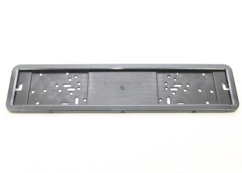 Amio - CARBON ΠΛΑΙΣΙΟ ΠΙΝΑΚΙΔΑΣ ΚΥΚΛΟΦΟΡΙΑΣ LPF002 (ΑΝΟΞΕΙΔΩΤΟ ΑΤΣΑΛΙ - 52 Χ 12 cm) - 1 ΤΕΜ. (01120/AM)