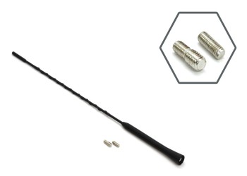 Amio - ΚΕΡΑΙΑ ΑΝΤΜ02 41cm ΜΕ 2 ΑΝΤΑΠΤΟΡΕΣ 5-6mm - 1 ΤΕΜ. (01129/AM)