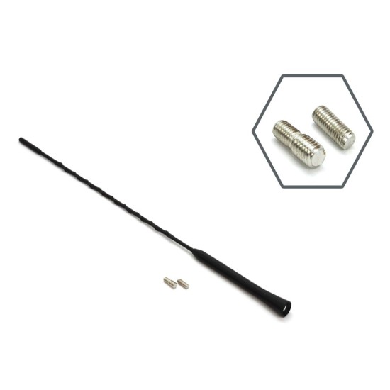 Amio - ΚΕΡΑΙΑ ΑΝΤΜ02 41cm ΜΕ 2 ΑΝΤΑΠΤΟΡΕΣ 5-6mm - 1 ΤΕΜ. (01129/AM)