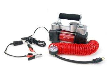 Amio - ΚΟΜΠΡΕΣΕΡ ΑΕΡΑ ΕΛΑΣΤΙΚΩΝ ΜΕΤΑΛΛΙΚΟ 12V 150psi 10bar ΜΕ ΦΙΣ ΑΝΑΠΤΗΡΑ ΚΑΙ ΚΑΛΩΔΙΟ – 1 ΤΕΜ. (01136/AM)