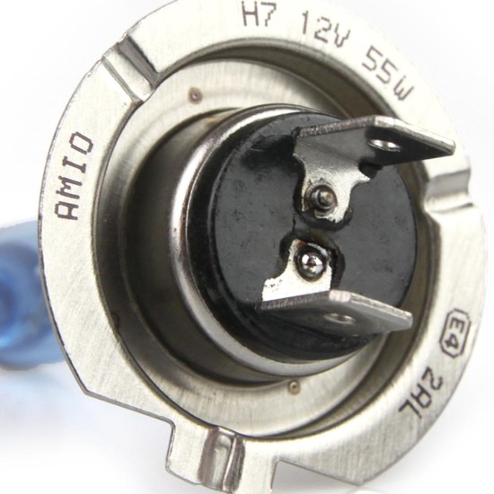 Amio - ΛΑΜΠΑ ΑΛΟΓΟΝΟΥ H7 PX26d 12V/55W/4200K SUPER WHITE - 1 TEM. (01157/AM)