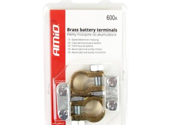 Amio - ΠΟΛΟΙ ΜΠΑΤΑΡΙΑΣ 600AMP - 2 ΤΕΜ. (01161/AM)