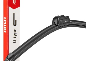 Amio - ΥΑΛΟΚΑΘΑΡΙΣΤΗΡΑΣ FLAT TYPE-U 550mm /22'' - 1 Τεμ. (01182/AM)