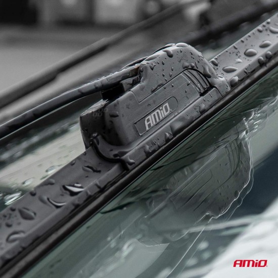 Amio - ΥΑΛΟΚΑΘΑΡΙΣΤΗΡΑΣ FLAT TYPE-U 550mm /22'' - 1 Τεμ. (01182/AM)