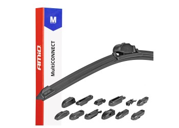 Amio - ΥΑΛΟΚΑΘΑΡΙΣΤΗΡΑΣ MULTICONNECT ΜΕ 12 ΑΝΤΑΠΤΟΡΕΣ 330mm /13'' - 1 ΤΕΜ. (01188/AM)