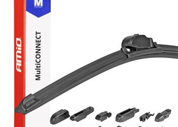 Amio - ΥΑΛΟΚΑΘΑΡΙΣΤΗΡΑΣ MULTICONNECT ΜΕ 12 ΑΝΤΑΠΤΟΡΕΣ 330mm /13'' - 1 ΤΕΜ. (01188/AM)