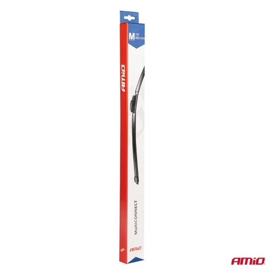 Amio - ΥΑΛΟΚΑΘΑΡΙΣΤΗΡΑΣ MULTICONNECT ΜΕ 12 ΑΝΤΑΠΤΟΡΕΣ 330mm /13'' - 1 ΤΕΜ. (01188/AM)