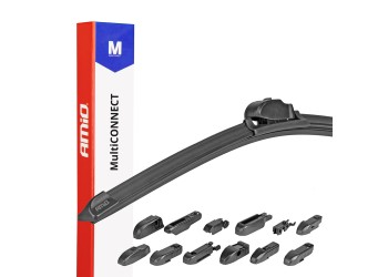 Amio - ΥΑΛΟΚΑΘΑΡΙΣΤΗΡΑΣ MULTICONNECT ΜΕ 12 ΑΝΤΑΠΤΟΡΕΣ 500mm /20'' - 1 ΤΕΜ. (01195/AM)