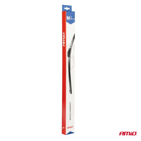 Amio - ΥΑΛΟΚΑΘΑΡΙΣΤΗΡΑΣ MULTICONNECT ΜΕ 12 ΑΝΤΑΠΤΟΡΕΣ 500mm /20'' - 1 ΤΕΜ. (01195/AM)