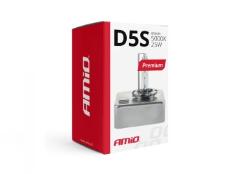 Amio - ΑΝΤΑΛΛΑΚΤΙΚΗ ΛΑΜΠΑ PREMIUM D5S 12V 5.000k 25W - 1 Τεμ. (01220/AM)
