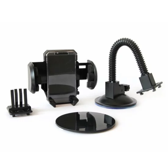 Amio - Βάση κινητού Hold-03 για αεραγωγό και τζάμι με βεντούζα – 1 τεμ. (01250/AM)