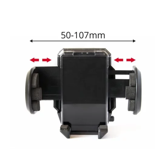 Amio - Βάση κινητού Hold-03 για αεραγωγό και τζάμι με βεντούζα – 1 τεμ. (01250/AM)