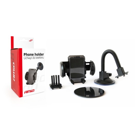 Amio - ΒΑΣΗ ΚΙΝΗΤΟΥ HOLD-03 ΓΙΑ ΑΕΡΑΓΩΓΟ ΚΑΙ ΤΖΑΜΙ ΜΕ ΒΕΝΤΟΥΖΑ - 1 ΤΕΜ. (01250/AM)