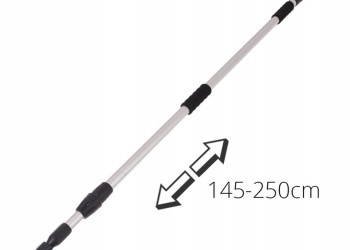 Amio - ΑΝΤΑΛΛΑΚΤΙΚΟ ΠΤΥΣΣΟΜΕΝΟ ΚΟΝΤΑΡΙ 145-250 cm ΓΙΑ ΚΕΦΑΛΗ ΒΟΥΡΤΣΑΣ ΠΛΥΣΙΜΑΤΟΣ 01274 - 1 ΤΕΜ. (01274-KONT/AM)