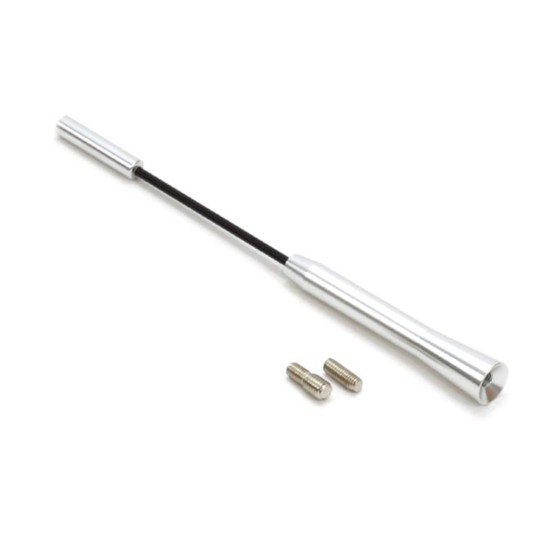 Amio - ΚΕΡΑΙΑ ΑΝΤΜ05 18cm ΧΡΩΜΙΟ ΜΕ 2 ΑΝΤΑΠΤΟΡΕΣ 5-6mm – 1 ΤΕΜ. (01294/AM)