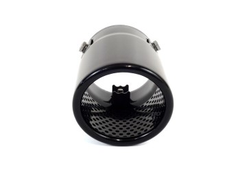 Amio - ΑΚΡΟ ΕΞΑΤΜΙΣΗΣ ΜΑΥΡΟ 130x76mm Φ43>62 - 1 τεμ. (01317/AM)