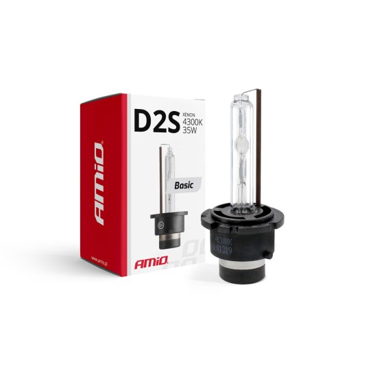 Amio - D2S 12V 4.300k 35W ΑΝΤΑΛΛΑΚΤΙΚΗ ΛΑΜΠΑ BASIC - 1 ΤΕΜ. (01319/AM)