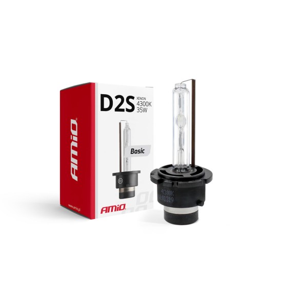 Amio - D2S 12V 4.300k 35W ΑΝΤΑΛΛΑΚΤΙΚΗ ΛΑΜΠΑ BASIC - 1 ΤΕΜ. (01319/AM)