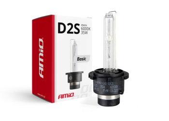 Amio - D2S 12V 6.000k 35W ΑΝΤΑΛΛΑΚΤΙΚΗ ΛΑΜΠΑ BASIC - 1 ΤΕΜ. (01320/AM)