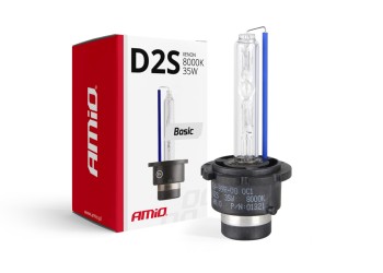 Amio - D2S 12V 8.000k 35W ΑΝΤΑΛΛΑΚΤΙΚΗ ΛΑΜΠΑ BASIC - 1 ΤΕΜ. (01321/AM)