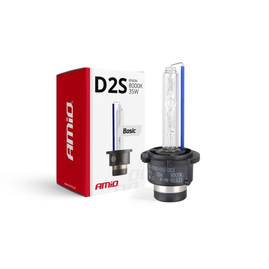 Amio - D2S 12V 8.000k 35W ΑΝΤΑΛΛΑΚΤΙΚΗ ΛΑΜΠΑ BASIC - 1 ΤΕΜ. (01321/AM)