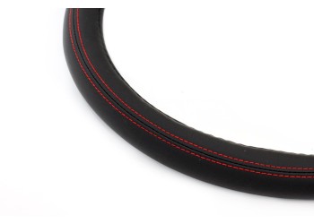 Amio - ΚΑΛΥΜΜΑ ΤΙΜΟΝΙΟΥ 37/39CM SWC-01 ΜΑΥΡΟ ΜΕ ΚΟΚΚΙΝΗ ΡΑΦΗ - 1 τεμ. (01355/AM)