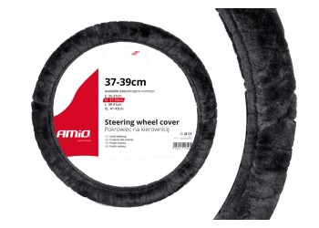 Amio - ΚΑΛΥΜΜΑ ΤΙΜΟΝΙΟΥ 37/39CM SWC-02 ΓΚΡΙ ΣΚΟΥΡΟ - 1 τεμ. (01357/AM)
