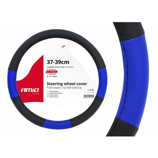 Amio - ΚΑΛΥΜΜΑ ΤΙΜΟΝΙΟΥ 37/39CM SWC-04 ΜΑΥΡΟ/ΜΠΛΕ – 1 ΤΕΜ. (01359/AM)