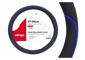 Amio - ΚΑΛΥΜΜΑ ΤΙΜΟΝΙΟΥ 37/39CM SWC-08 ΜΑΥΡΟ/ΜΠΛΕ - 1 ΤΕΜ. (01363/AM)