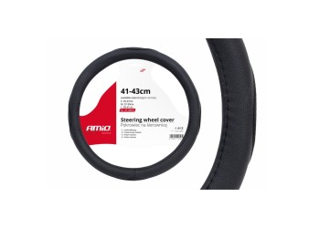 Amio - ΚΑΛΥΜΜΑ ΤΙΜΟΝΙΟΥ 41/43CM SWC-09-XL ΜΑΥΡΟ - 1 ΤΕΜ. (01367/AM)