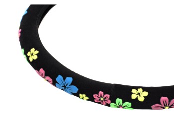 Amio - ΚΑΛΥΜΜΑ ΤΙΜΟΝΙΟΥ 37/39CM SWC-13 ΜΑΥΡΟ ΜΕ ΛΟΥΛΟΥΔΙΑ - 1 ΤΕΜ. (01376/AM)