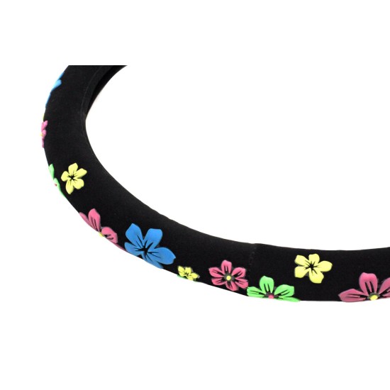 Amio - ΚΑΛΥΜΜΑ ΤΙΜΟΝΙΟΥ 37/39CM SWC-13 ΜΑΥΡΟ ΜΕ ΛΟΥΛΟΥΔΙΑ - 1 ΤΕΜ. (01376/AM)