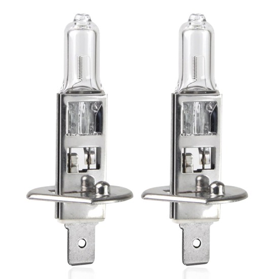 Amio - H1 12V 55W P14,5s LUMITEC SILVER ΑΛΟΓΟΝΟΥ +100% UP TO 25m - 2 ΤΕΜ. (01401/AM)